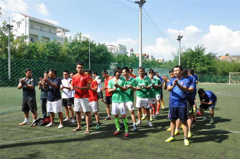 Giải bóng đá cựu học sinh bắc Hoài Nhơn 2014 thành công tốt đẹp