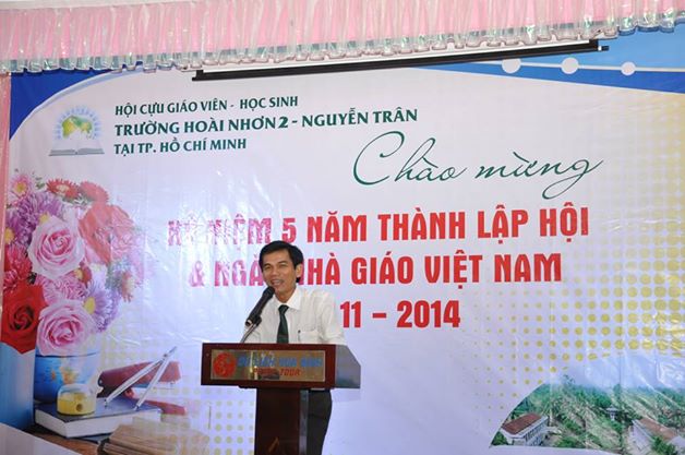 Hội cựu giáo viên học sinh Hoài Nhơn 2 Nguyễn Trân