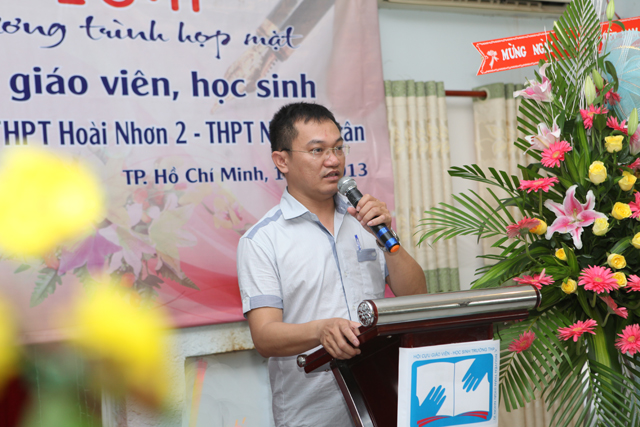 Anh Trần Minh Tâm tổng kết hoạt động của Hội trong năm 2013